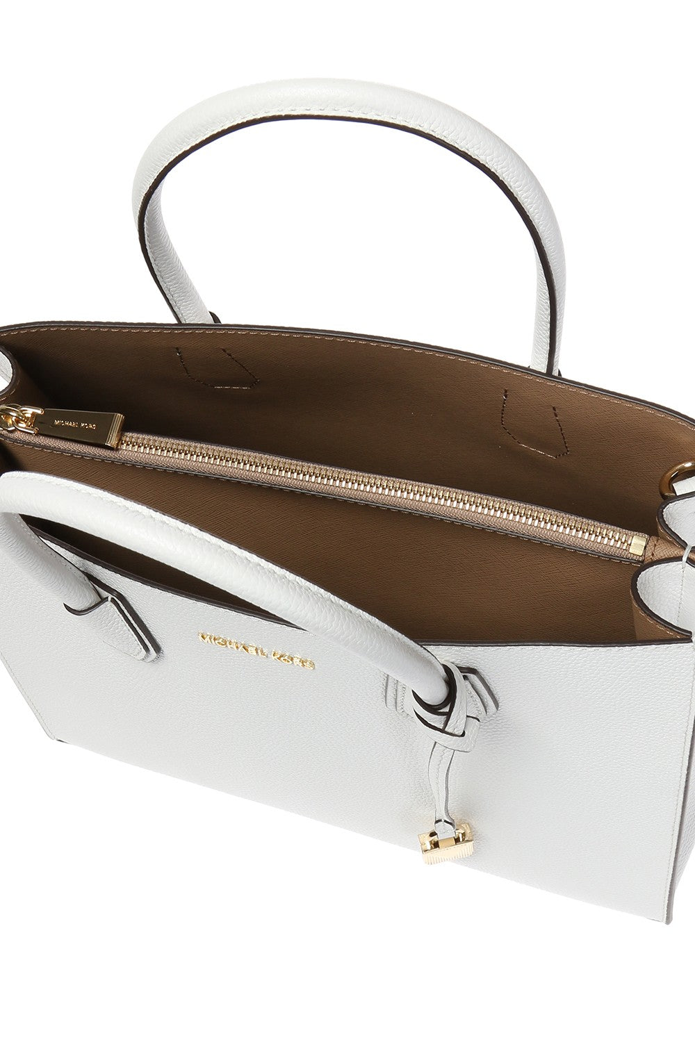 MICHAEL KORS Mercer Large Sac à main Blanc