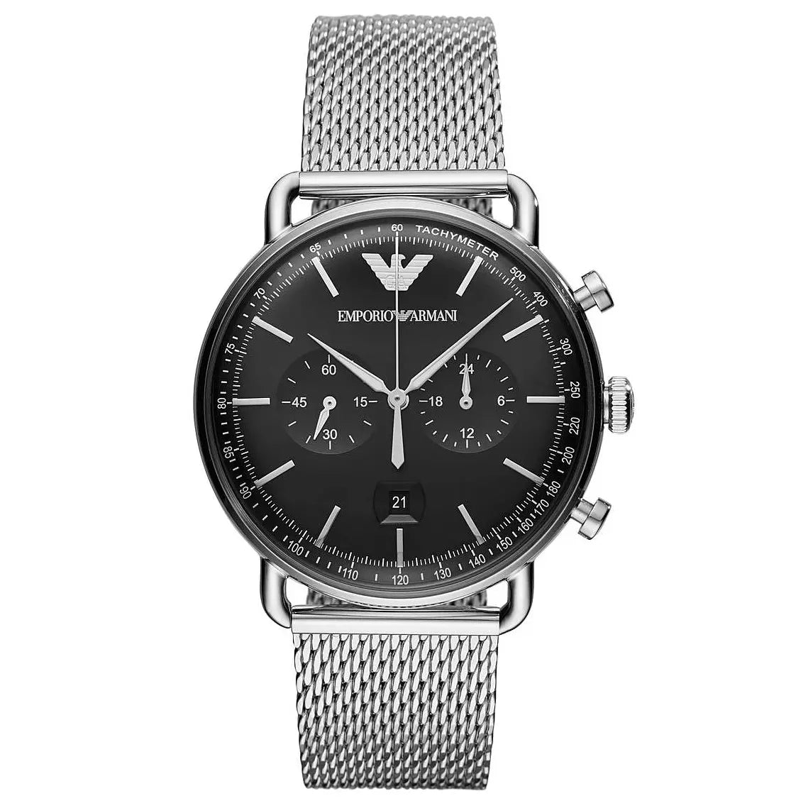 Aviator Argenté Watchesmoda