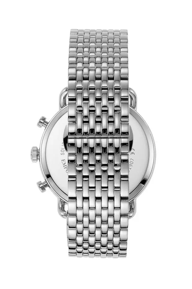 Aviator Argenté Bleu Watchesmoda