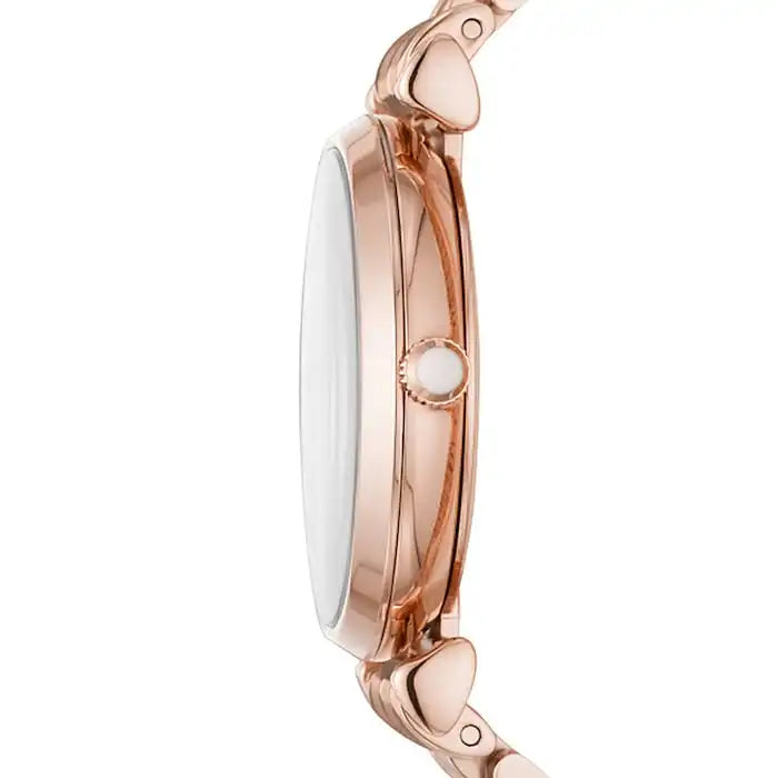 Gianni T-Bar Pavé Rose Gold Watchesmoda