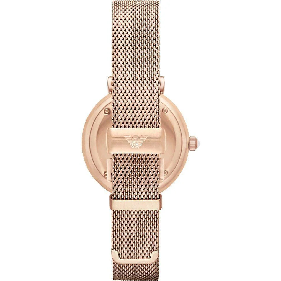 Gianni T-Bar Maille Or Rose Watchesmoda
