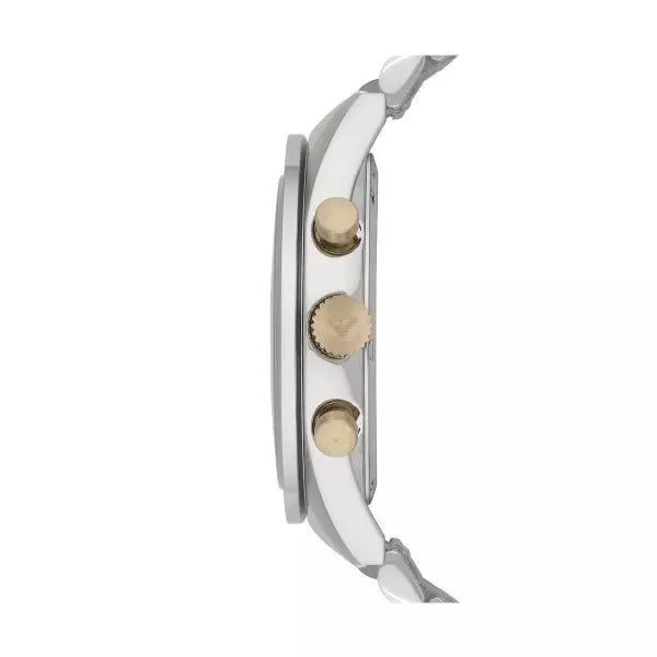 Tazio Bicolore Argenté Doré Bleu Watchesmoda