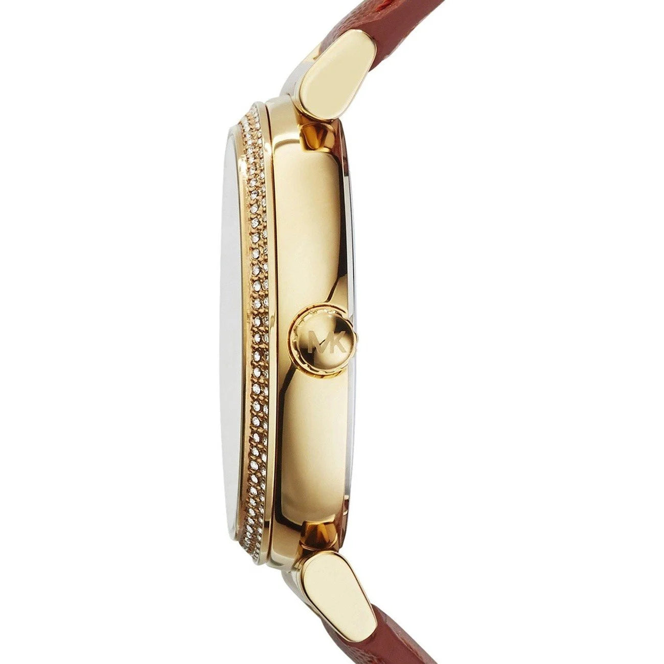Catlin Doré Cuir Brun Watchesmoda