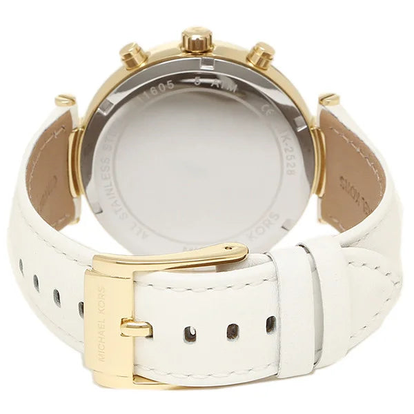 Sawyer Or Bracelet Cuir Blanc Watchesmoda