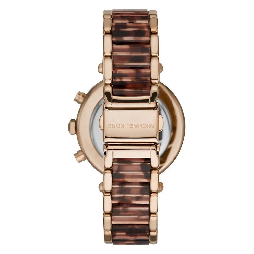 Parker Bicolore Rose Gold / Acétate Tortoise Watchesmoda