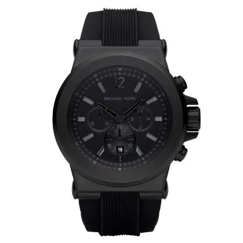 Dylan Noir Silicone Watchesmoda