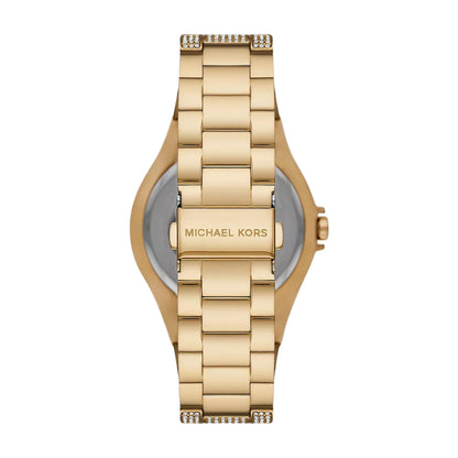 Oversized Lennox Pavé Gold-Tone Watch | Michael Kors